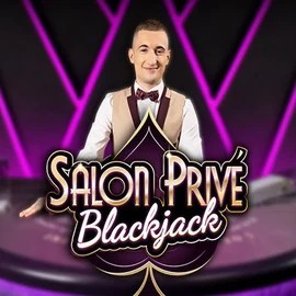 Blackjack Salon Privé online game logo by Ezugi on dragonicasino.com