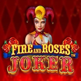 Fire and Roses Joker slot icon by Triple Edge Studios, available at Dragonia Casino