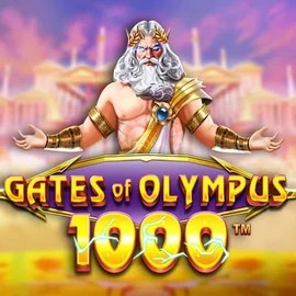 Gates of Olympus 1000 by Pragmatic Play, showcased at dragonicasino.com – game logo