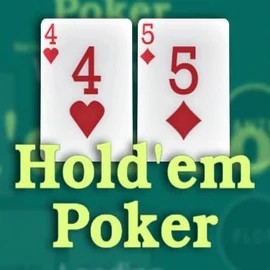 Hold em Poker by OneTouch Games, showcased at dragonicasino.com – game logo
