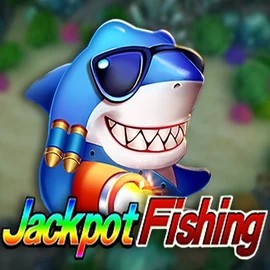 Jackpot Fishing logo by TaDa Gaming Dragonia Casino