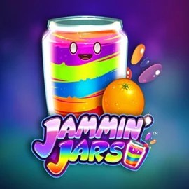 Jammin Jars slot logo by Push Gaming at Dragonia Casino