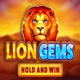 Lion Gems Hold and Win logo by Playson Dragonia Casino