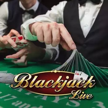 Live Blackjack slot icon by Evolution, available at Dragonia Casino