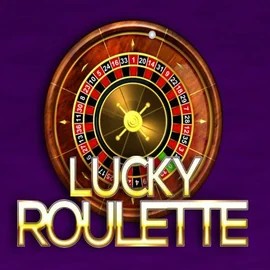 Lucky Roulette online game logo by Belatra Games on dragonicasino.com