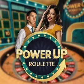 PowerUP Roulette by Pragmatic Play, showcased at dragonicasino.com – game logo