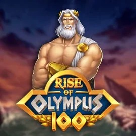 Rise of Olympus 100 online game logo by Play'n GO on dragonicasino.com