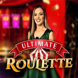 Official Live Casino logo: Ultimate Roulette by Ezugi at Dragonia Casino
